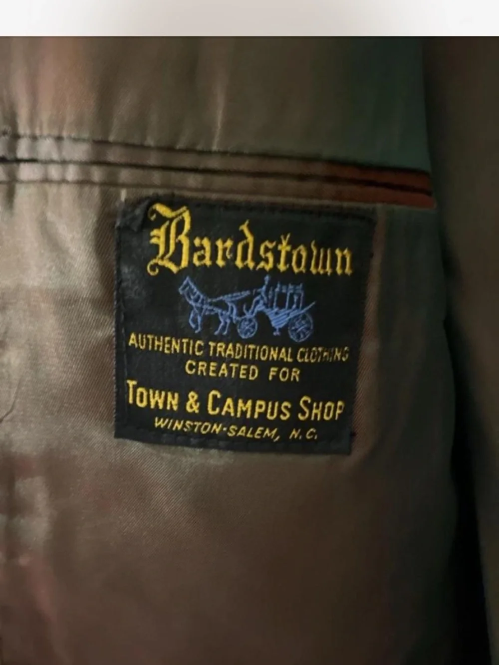 Vintage Bardstown brown corduroy blazer